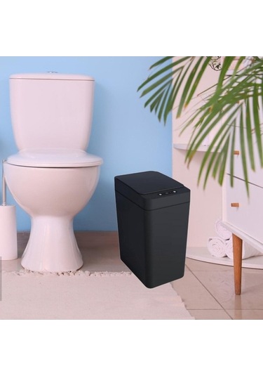 Pazly Suntek Siyah Kutusu Hafif Fotoselli Dar Çöp Banyo Akıllı Ut Siyah