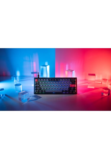Keychron V4-B1 QMK Custom K Pro Red Switch RGB HotSwap Mekanik Klavye