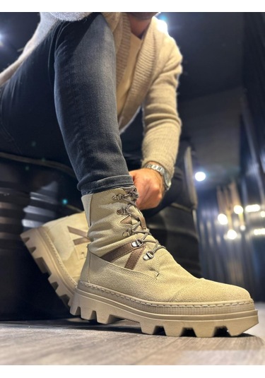 Knack Erkek Spor Bot B14 Vizon Süet Vizon Süet