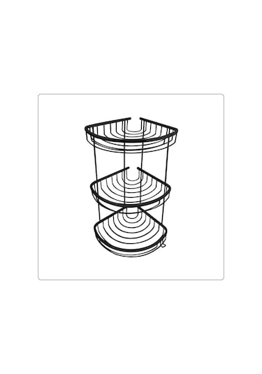 Csk 20x20 Deniz Üçlü Süngerlik - Mat Siyah