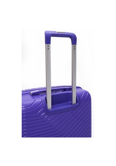 Elatae Exclusive Pro Polipropilen Kabin Boy Kırılmaz Valiz Mor 5239