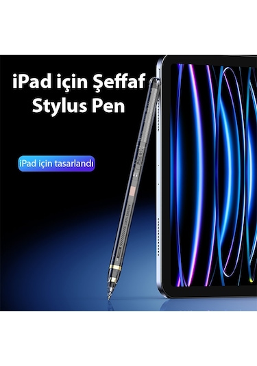 Dux Ducis SP-04 Kablosuz Şarjlı Stylus Pen Apple Uyumlu iPad Tablet Dokunma