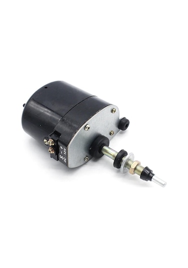 Jeep Willys Üniversal Silecek Silgi Motoru 12 Volt Uzun Mil