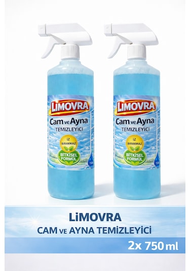 Cam & Parlak Yüzey 750ml - Bitkisel 2'li