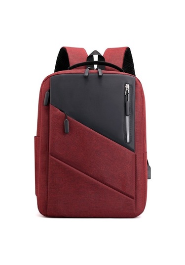 Tongxida Erkek 15.6 İş Çantası Usb Şarjlı, Su Geçirmez, Outdoor Seyahat Çantası, Büyük Kapasite Siyah Multicolor Çok Renkli