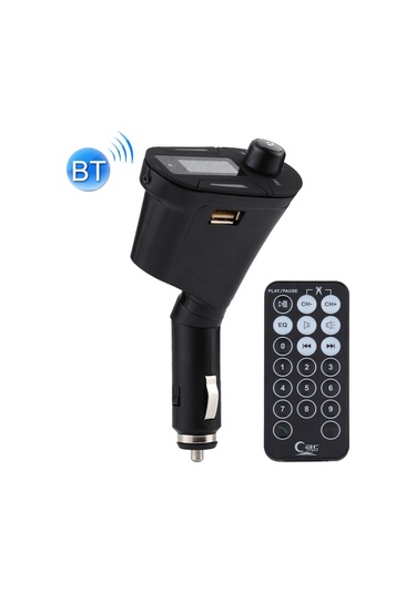 Uzaktan Kumanda Ve Lcd Ekranlı Kablosuz Bluetooth Araç Mp3 Çalar Fm Verici, Destek Usb Ve Sd Kart Ve Ses Kablosu