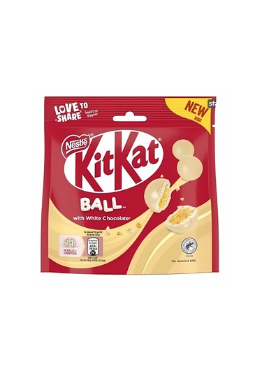 Nestle Kitkat Ball With White Chocolate 140g