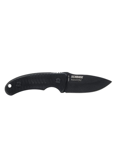 Schrade Usa Wolverıne Miını Fixed Blade 65mn Çelik Kamp Bıçak 1182519 Siyah