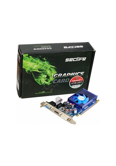 Seclife AMD Radeon HD 5450 1 GB 64 Bit DDR3 Ekran Kartı