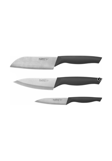 Berghoff Essentials 3 Parça Bıçak Seti 3700211 Siyah