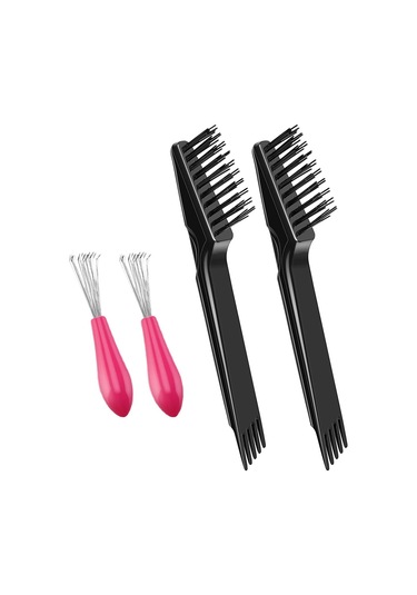 Adet Saç Fırçası Temizleme Aracı Tarak Temizleme Saç Fırçası Saç Fırçası Temizleyici Tırmık Kir Çıkarmak İçin Ev Ve Salon Kullanımı