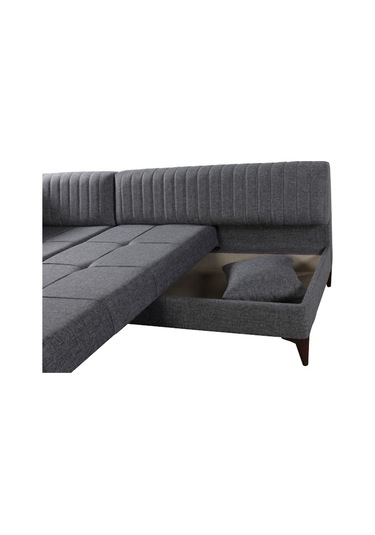 Mila Köşe Koltuk Takımı Antrasit Antrasit