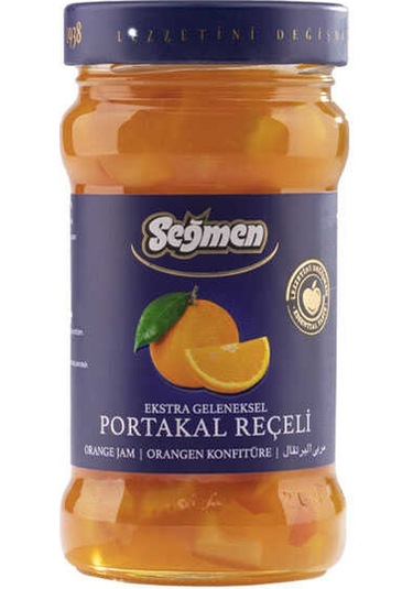 Seğmen Portakal Reçeli Kavanoz 380 G