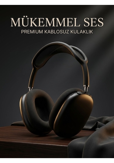 Kablosuz 5.2 Bluetooth Uyumlu Pro Max Kablosuz Kulaklık İos Android Uyumlu