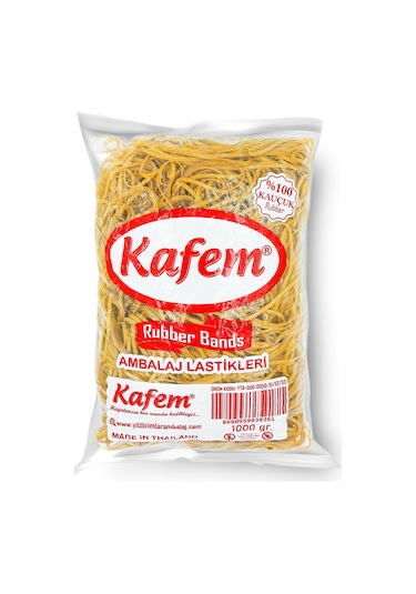Kafem Ambalaj Lastiği  180 x 3 mm 1 KG