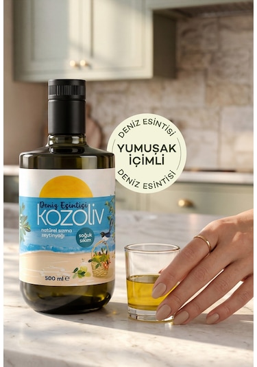 Kozoliv Yumuşak İçim Soğuk Sıkım Zeytinyağı 500 ML
