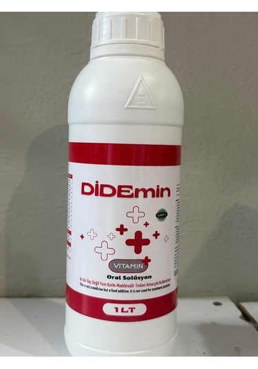 Didemin - Hayvanlar Için Mineral Ve Vitamin Oral Solüsyon 1 Lt