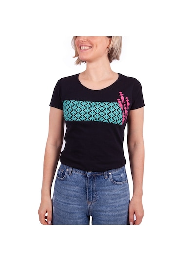 Biggdesign Ana Tanrıça Siyah Kadın T-Shirt