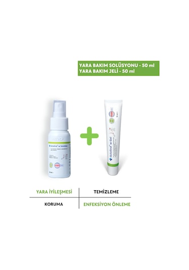 Actolind Yara Bakım Jeli 50 ML + Yara Bakım Solüsyonu 50 ML