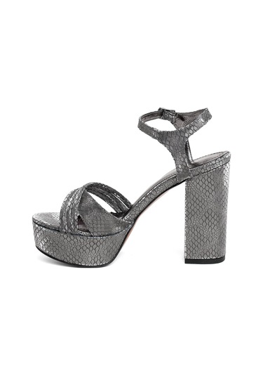 Miss Park Moda Pm08 K2044 Kadın Platform Ayakkabı Platin-platin Platin