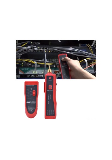 Lemestar Kablo Bulucu Ağ Ve Telefon Hattı Test Cihazı - Kesinti/kısa Devre Tespiti, Metal Tel Taraması Pil Yok