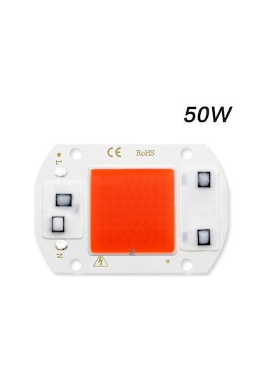 Cob Çip Led Büyümek Işık Phyto Lamba Ac 220v/110v 20w 30w 50w Tam Spektrum Büyüme İçin Sürücüye Gerek Yok Çiçek Fidesi Bitki Yetiştirme Diğer