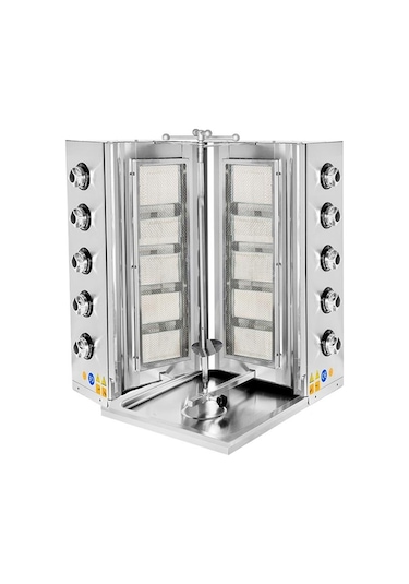 Karacasan Endüstriyel Doğalgazlı 10 Radyanlı Döner Ocağı Makinesi Krcs.sdog.10