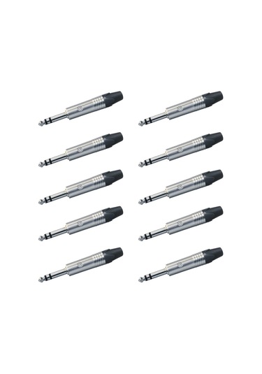 Losen Lc3135 Stereo Jack Konnektör 10 Lu Paket