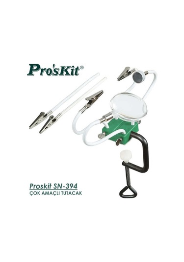 Proskit Sn-394 Büyüteç - Çok Amaçlı Pcb Kart Tutucu
