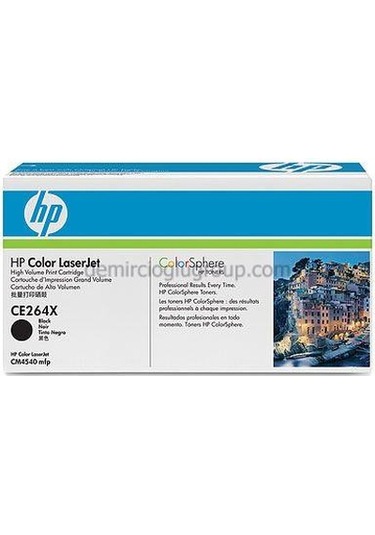 Hp Color Laserjet Ce264X Yüksek Kapasiteli Siyah Yazıcı Kartuşu