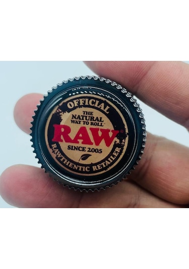Raw Metal 2parça Tütünöğütücü Parçalayıcı Grinder//37mm