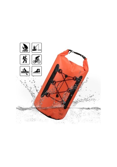 Fortunelane 15l Su Geçirmez Çanta Ve Telefon Kılıfı Seti - Su Etkinlikleri İçin Eşya Koruma Mavi Mavi