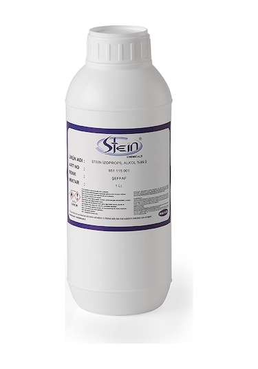 Stein Yüzde Yüz Saf %99.9 Izopropil Alkol 1 Lt.