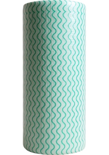 Technow Softtex 33 Yaprak Kopar Kullan Rulo Hassas Temizlik Bezi 27x30cm 5'li Yeşil