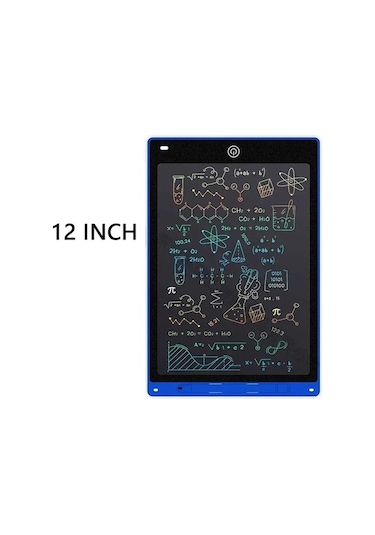 Yeni 8.5 " /12" Çizim Tahtası Lcd Tablet Yazma Montessori Eğitim I Öğrenci Sihirli Blackboard Doğum Günü Noel Mavi 12 Inç Nmy7lx