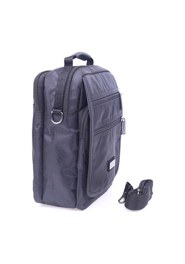 Seventeen 2210 Erkek Siyah El Ve Omuz Çantası Rengarenk Çok Renkli