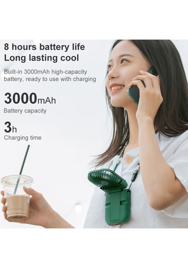 Cbtx F30 Galvanik Taşınabilir El Fanı