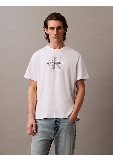 Ck Jeans Calvin Klein Jeans Graphic Tees Erkek T-shirt Lv04rb862g-yaa Çok Renkli