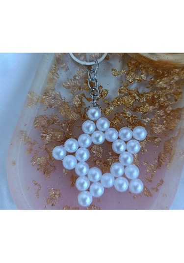 I Nci Yıldız Anahtarlık Toptan Nikah Düğün Kına Hediyelik 10 Adet