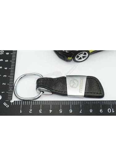 Mazda Uyumlu Logo Deri Metal Anahtarlık Ürün