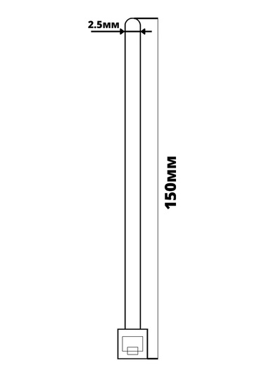 General Lighting Systems Plastik Kilitli Kelepçeler 150x2,5 100 Adet 216431014
