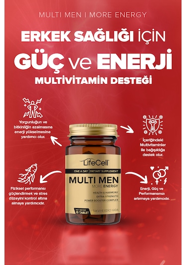 Multı Men Erkeklere Özel Güç Artırıcı