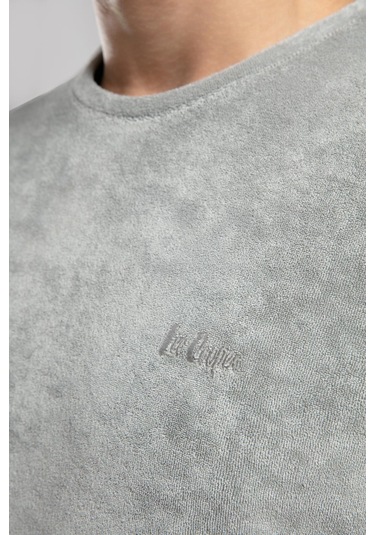 Lee Cooper Naul Erkek O Yaka T-shirt Gri-19833 Gri