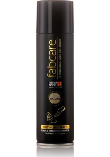 3011 Fabcare Süet Nubuk Spreyi 250 ml-Naturel