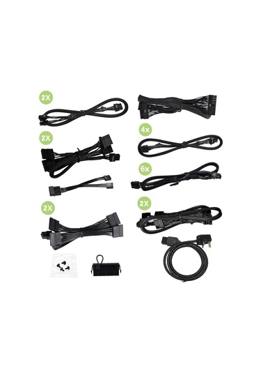 Evga Supernova G+ 2000w 80+ Gold Full Modüler 135mm Fanlı Psu