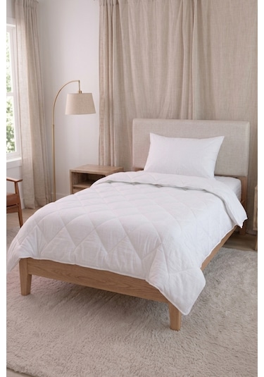 Softhome Primera Microfiber Yorgan Tek Kişilik Beyaz