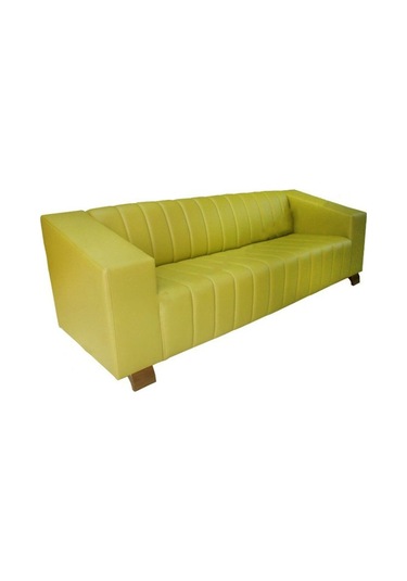 Koltukstilim C-478 Üçlü Ofis Kanepesi Sarı