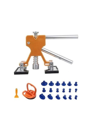 Fortunelane 21 Adet Araba Çukur Dönme Aleti - 18 Padlı Süngerli Sıkıcı Seti