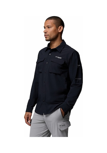 Columbia Ao5721 Silver Ridge Elite Ls Woven Erkek Gömlek-32733 Siyah