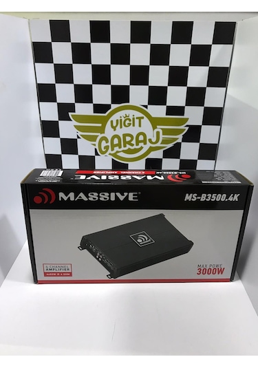 Massive Ms-B3500.4K 4x60 Ses Anfisi